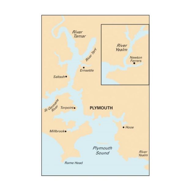 Imray C 14 - Plymouth Harbours and Rivers